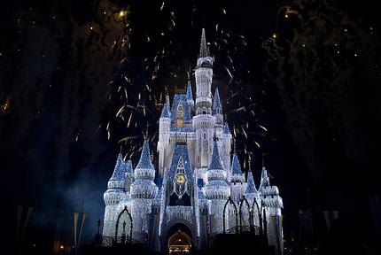 Fireworks at Walt Disney World.