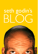 Seth Godin's blog header