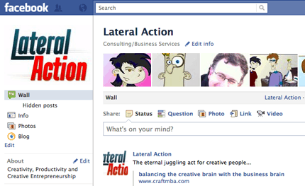 Lateral Action Facebook Page