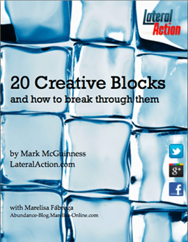 Ebook cover: 20 Creative Blocks