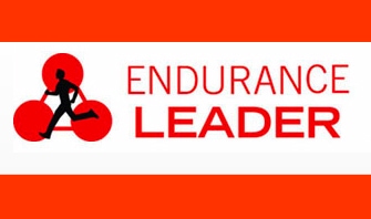 Endurance Leader logo, running man