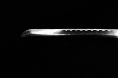 Samurai sword blade