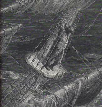 Illustration of the Ancient Mariner by Gustave Dore
